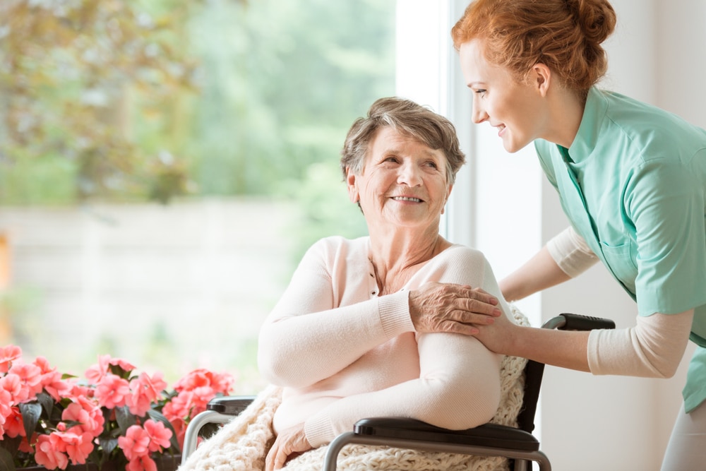 Woman Caregiver Taking Care of Senior Woman | Advance Care Planning​ in Washington | Legacy Law Group