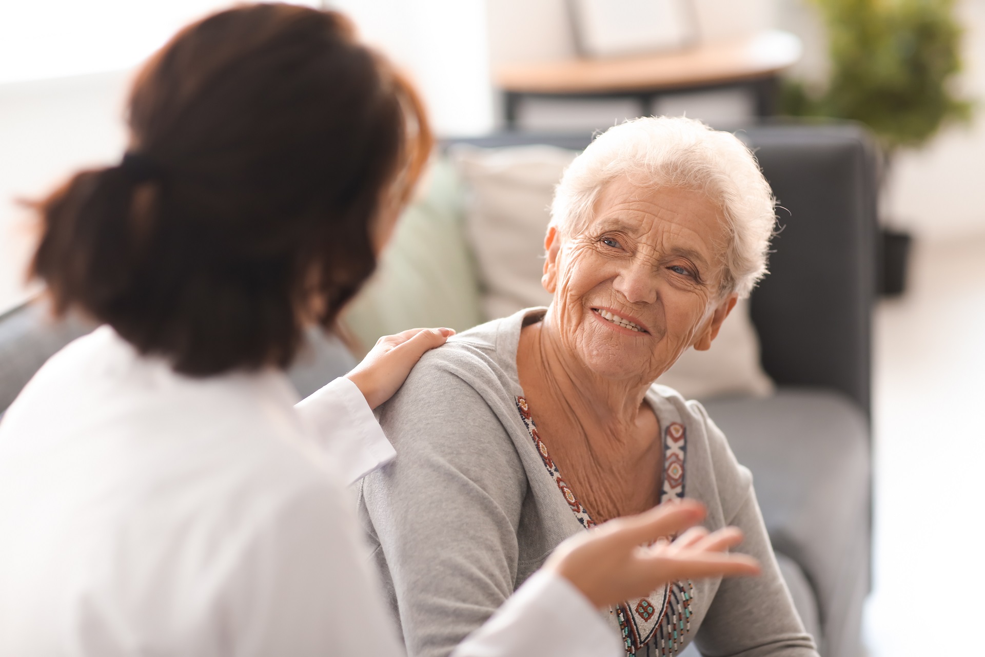Doctor Talking to an Elderly Woman | Medicaid Planning in Washington​ | Legacy Law Group