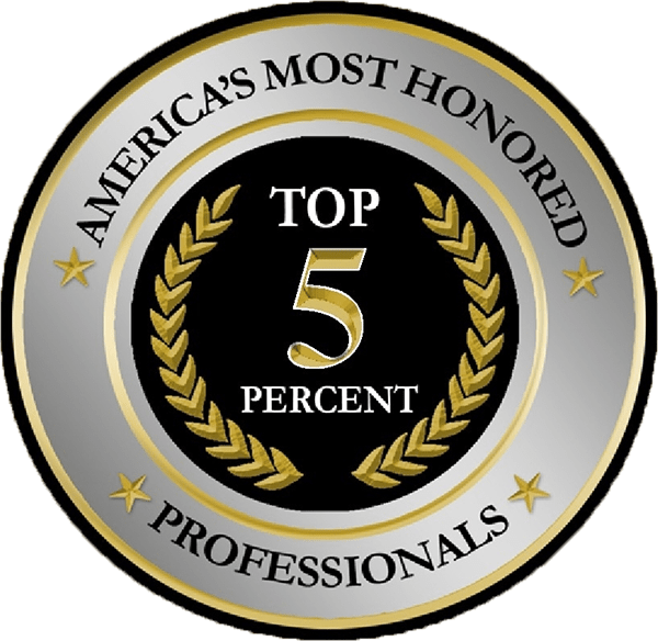 Top 5 Badge of America's Most Honored Professionals | General Durable POA​​​​ | Legacy Law Group