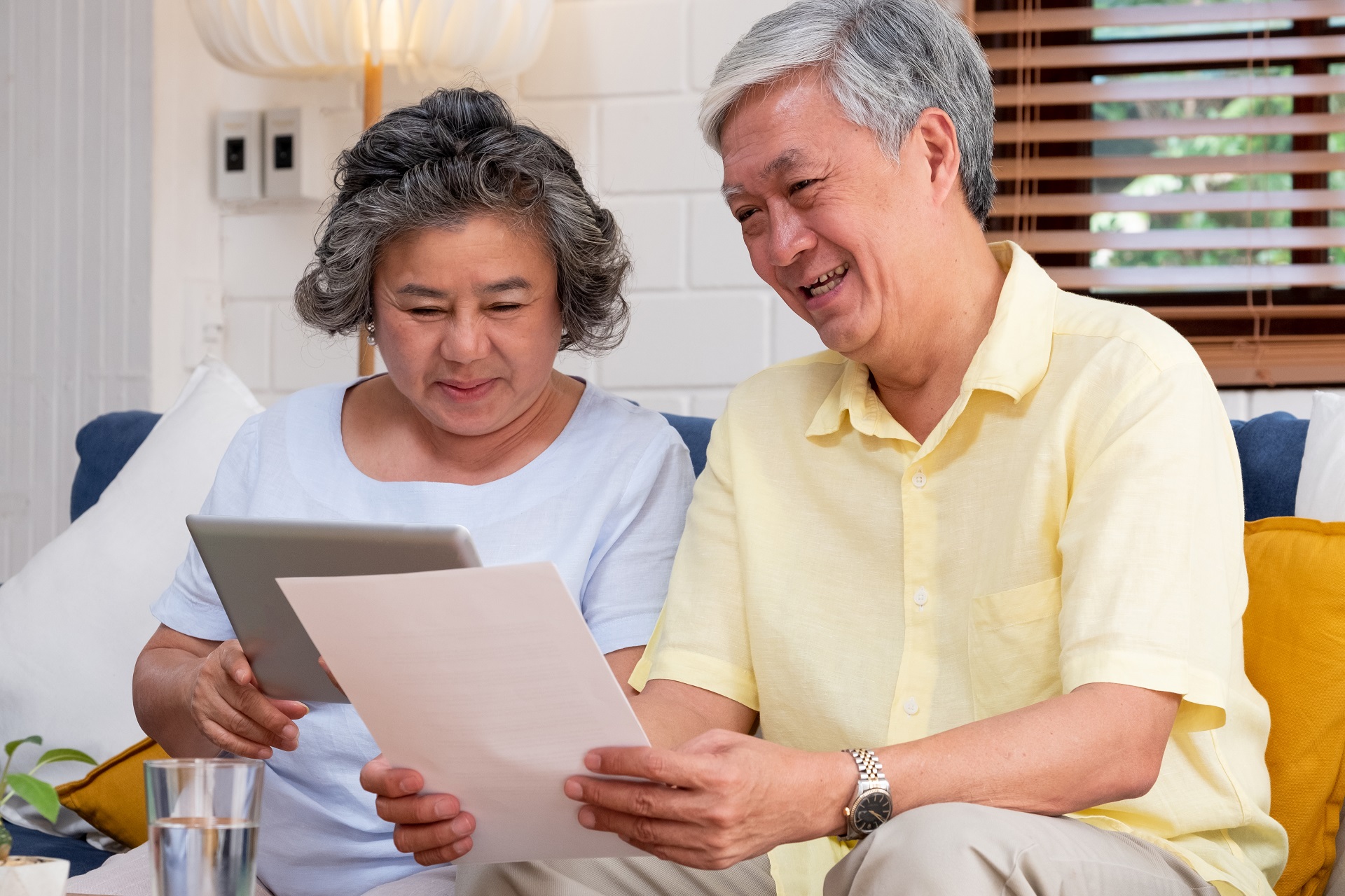 Senior Couple Searching About Retirement | Estate Planning and Elderly Law Firm​ | Legacy Law Group